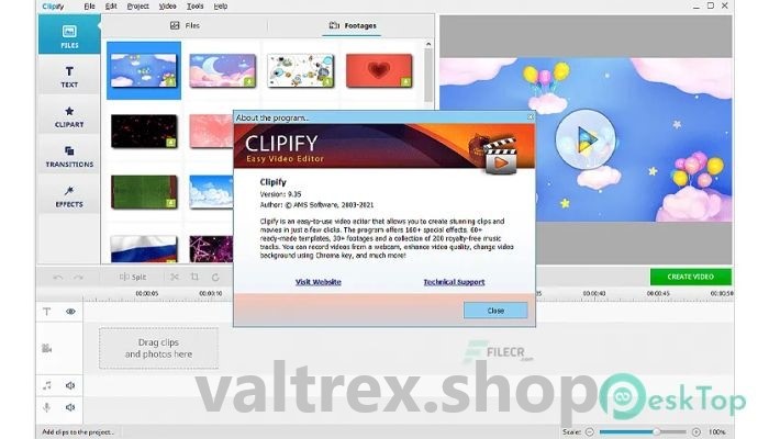 AMS Software Clipify 9.35 Free Download For Windows