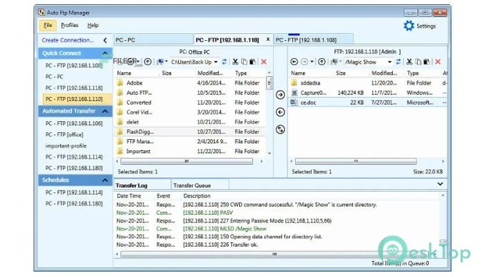 Auto FTP Manager 7.12 Free Download Latest Version