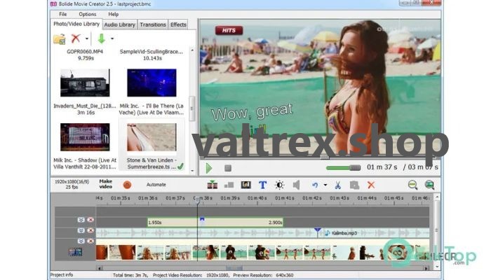 Bolide Movie Creator 4.1 Build 1143 Free Download For All Windows