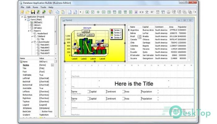 Longtion Database Application Builder 4.9.0.490 Free Download