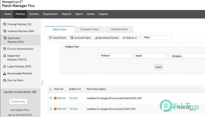 ManageEngine Patch Manager Plus 10.0.575 Enterprise Download