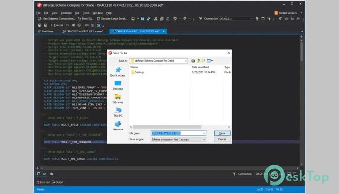 dbForge Schema Compare for Oracle 4.4.26 Free Download