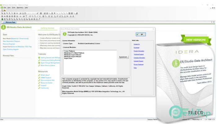 IDERA ER/Studio Data Architect Suite 19.1.1 Free Download Latest