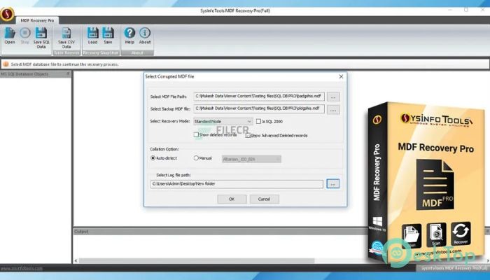 SysInfoTools MDF Recovery Pro 18.0 Free Download Latest