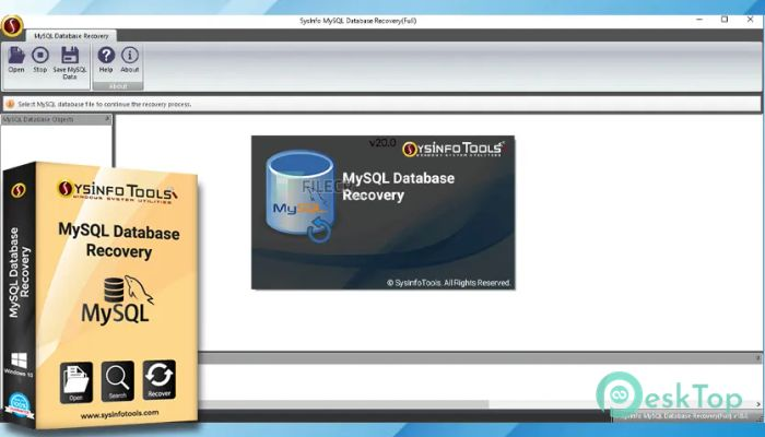 SysInfoTools MySQL Database Recovery 22.8 Free Download