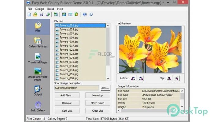 MindGems Easy Web Gallery Builder 2.2.0.1 Free Download