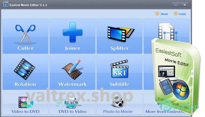 EasiestSoft Movie Editor 5.1.1 Free Download For Windows