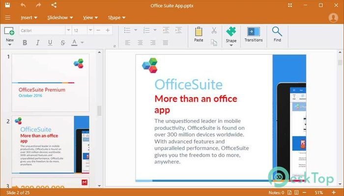 OfficeSuite Premium 6.92.47148 Free Download For Windows