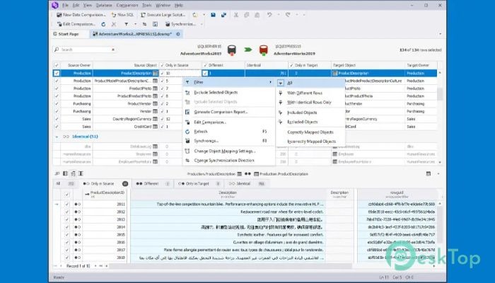 dbForge Data Compare for SQL Server 5.3.20 Free Download