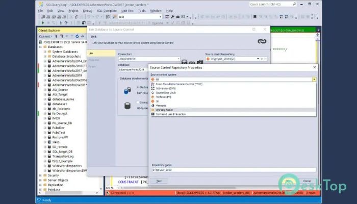 dbForge Source Control for SQL Server 2.5.27 Free Download