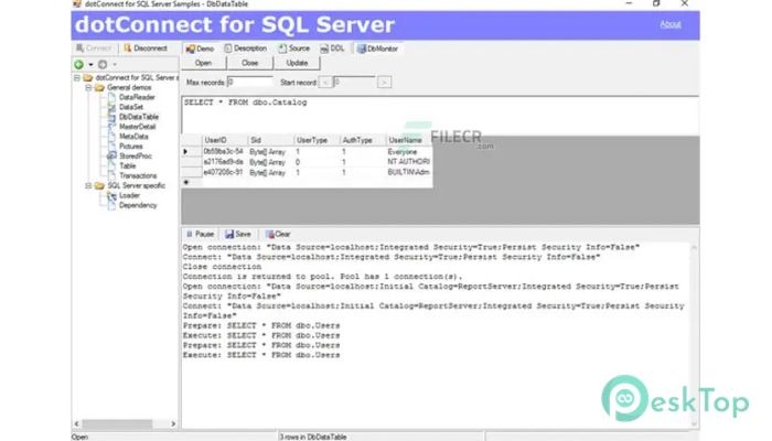 dotConnect for SQL Server 4.0.0 Professional Free Download