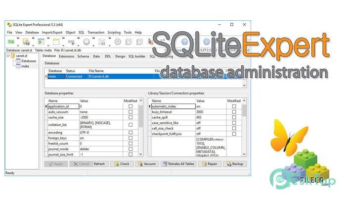 SQLite Expert Professional 5.5.8.619 Free Download Latest Version