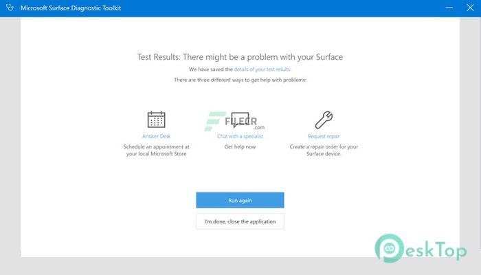 Microsoft Surface Diagnostic Toolkit 2.138.139.0 Free Download For Windows