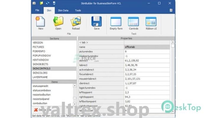 Almediadev BusinessSkinForm VCL 12.30 for D5-11 Alexandria