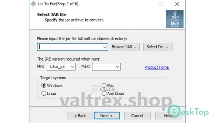 Jar2Exe 2.5.5.1314 Free Download For Windows