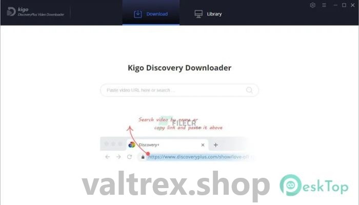 Kigo DiscoveryPlus Video Downloader 1.0.2 Free Download For Pc