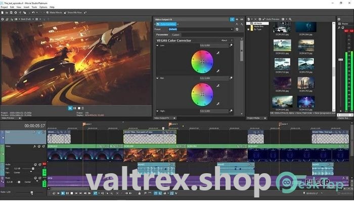 MAGIX Movie Studio 18 Platinum 18.1.0.24 Free Download For Pc