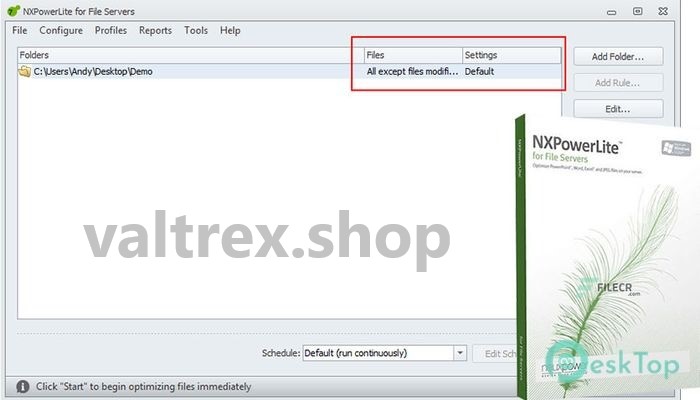 NXPowerLite for File Servers 9.1.4 Free Download For Windows