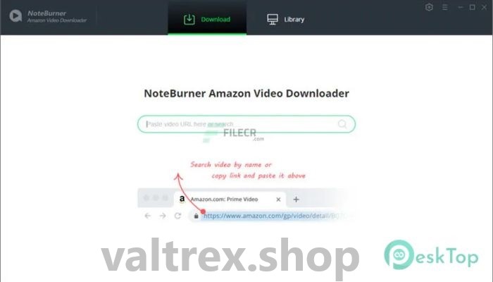 NoteBurner Amazon Video Downloader 1.0.0 Free Download For Pc