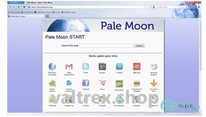 Pale Moon 31.4.1 Free Download For All Windows Pc