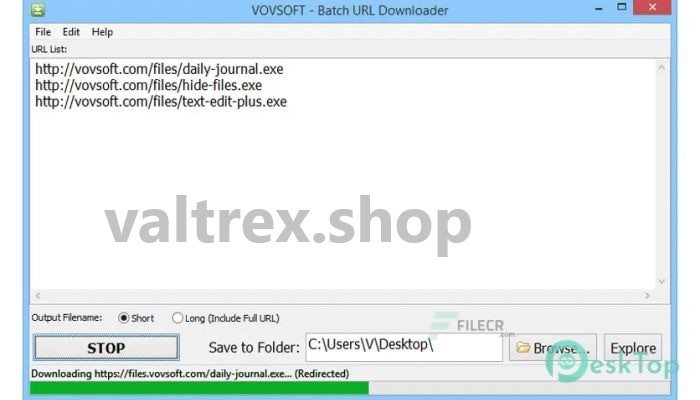 VovSoft Batch URL Downloader 5.1 Free Download For Windows