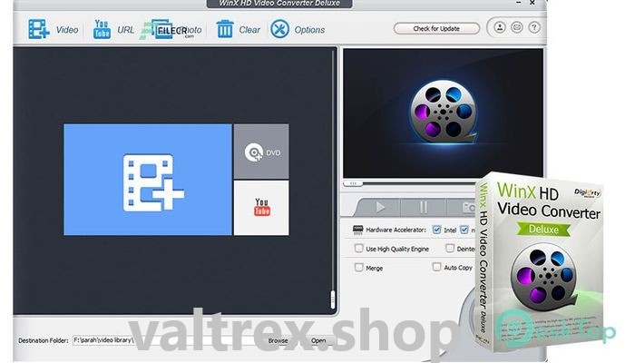 WinX HD Video Converter Deluxe 5.18.0.342 Free Download